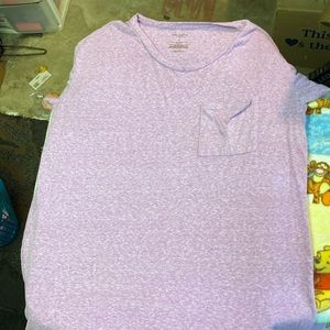 Purple tee shirt